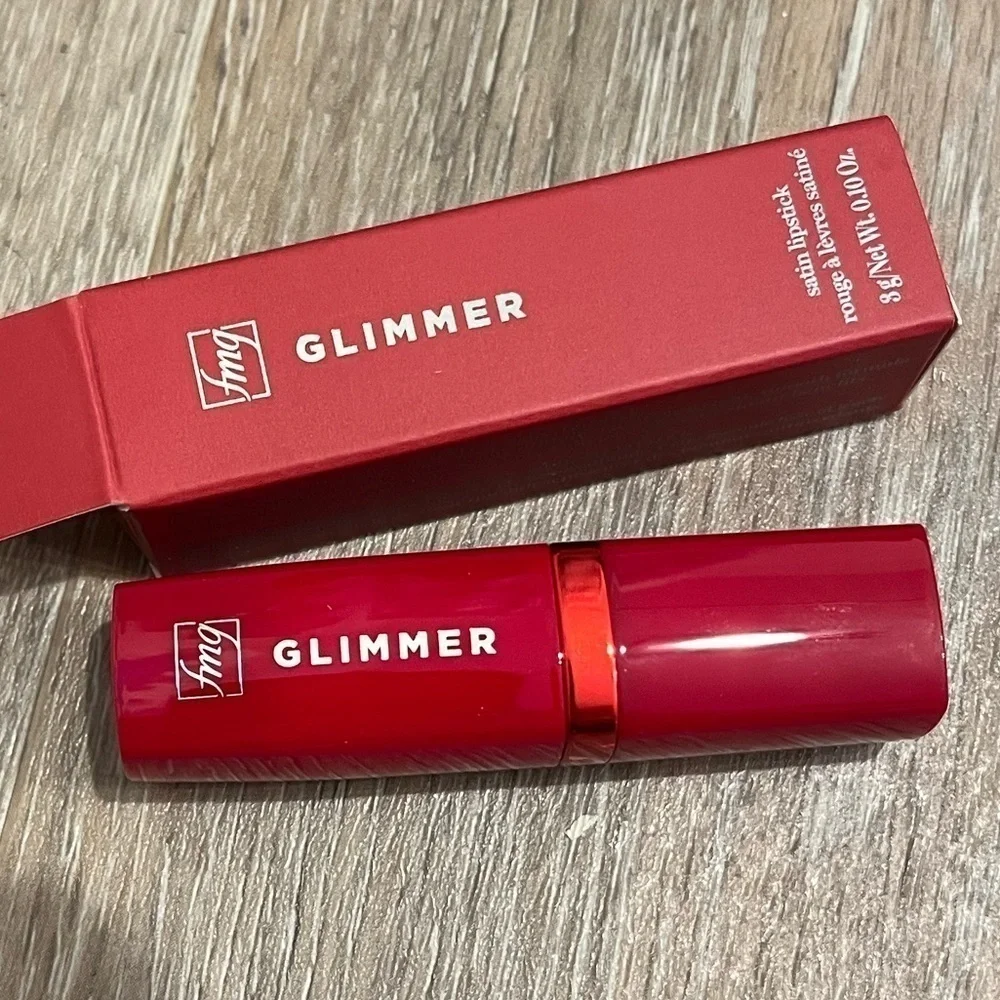 Avon fmg Glimmer Lipstick Rose Angel NEW
